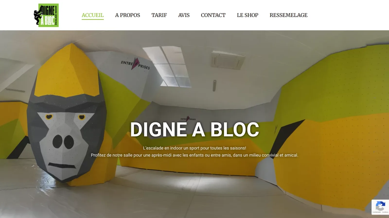 Aperçu du site Digne A Bloc