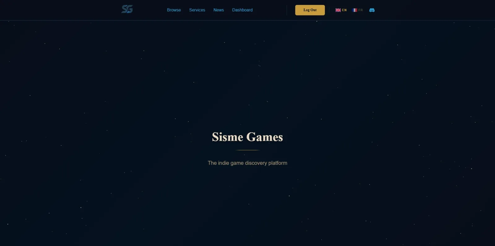 Aperçu du site Sisme Games