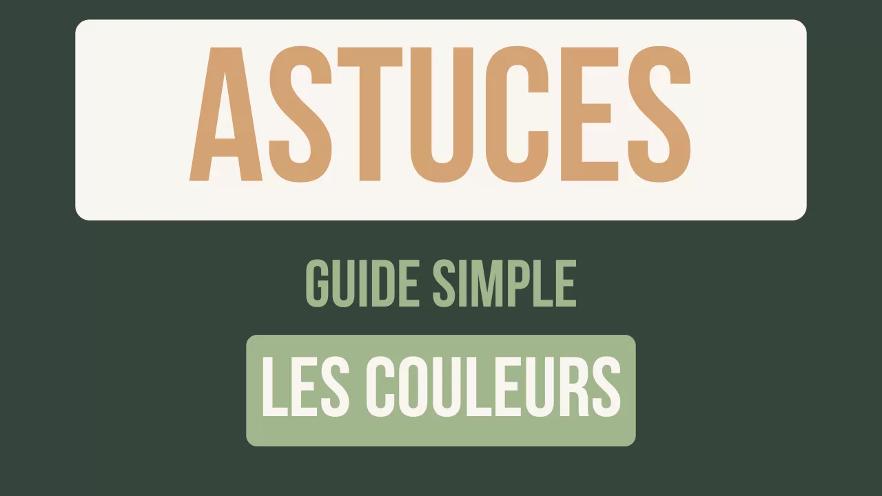 wordpress les couleurs