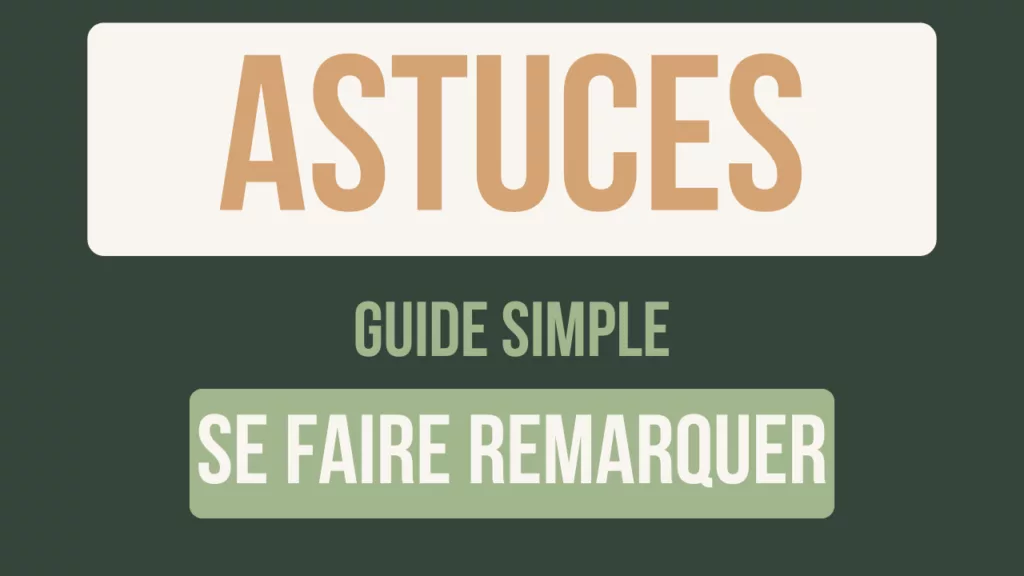 wordpress se faire remarquer