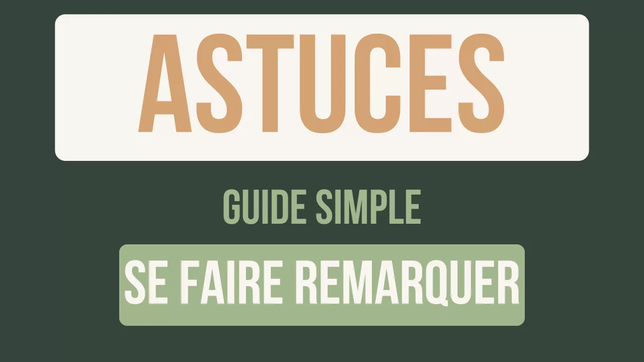 wordpress se faire remarquer