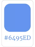 charte graphique couleur bleue
