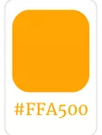 charte graphique couleur orange