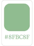 charte graphique couleur verte