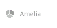 logo amelia en gris