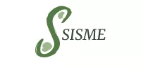logo d'entreprise sisme avec le nom de l'entreprise