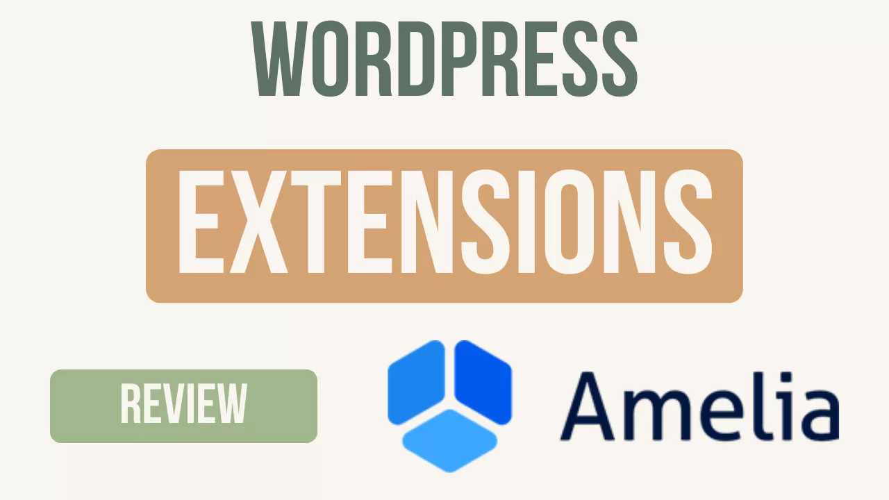 WordPress Extension Amelia