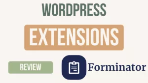 forminator extension wordpress