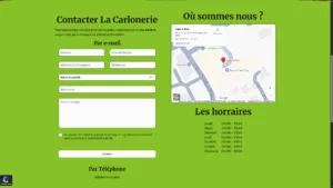 contact de La Carlonerie pour le référencement SEO local à Digne les Bains